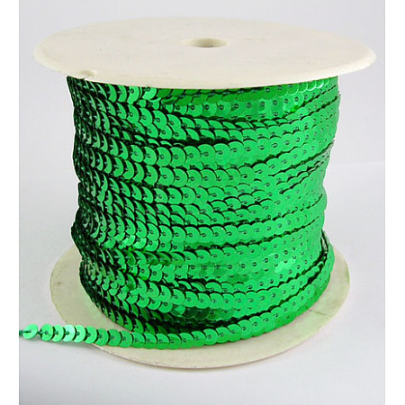 Plastic Paillette/Sequins Chain Rolls BS04Y-1