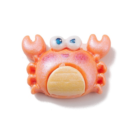 Ocean Theme Opaque Resin Sea Animal Cabochons RESI-D071-01B-1