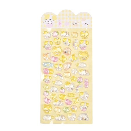 PET 3D Puffy Stickers STIC-NH0001-01A-1