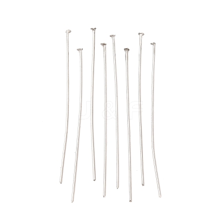 304 Stainless Steel Flat Head Pins STAS-E023-0.6x40mm-1