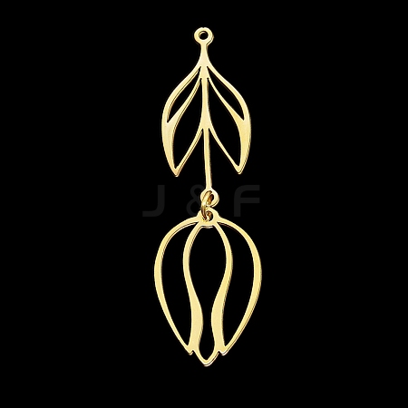 201 Stainless Steel Pendants X-STAS-S105-LA361-2-1