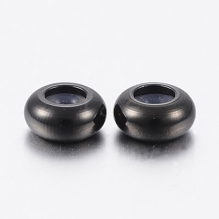 202 Stainless Steel Beads STAS-F148-6mm-07B-1