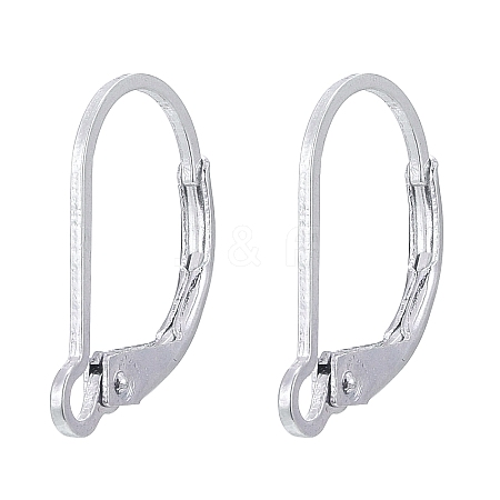 925 Sterling Silver Leverback Earring Findings STER-I017-088S-1