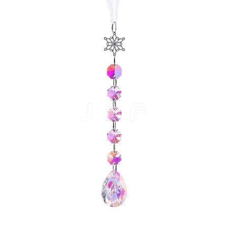 Metal Snowflake Hanging Ornaments PW-WGEE7F3-06-1