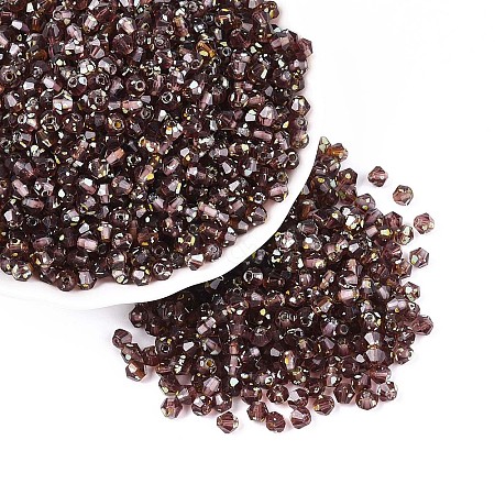 Picasso Baking Paint Glass Seed Beads SEED-N007-37C-1