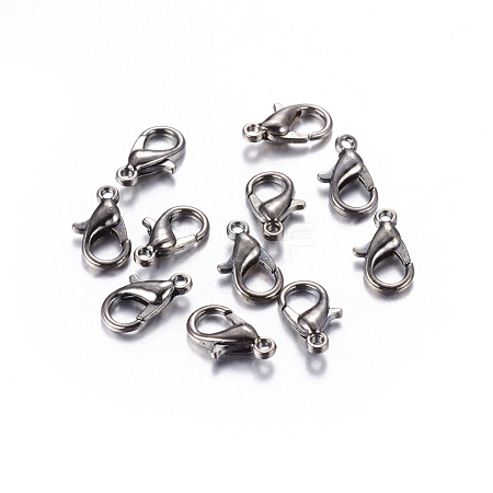 Zinc Alloy Lobster Claw Clasps E106-B-NF-1