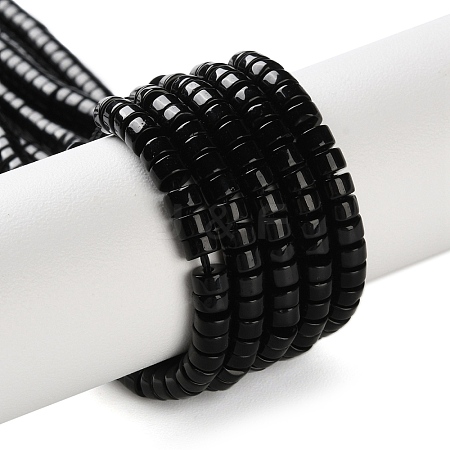 Natural Obsidian Beads Strands X-G-H230-61-1