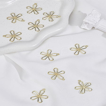 10Pcs Alloy Pendants FIND-LP0005-32-1