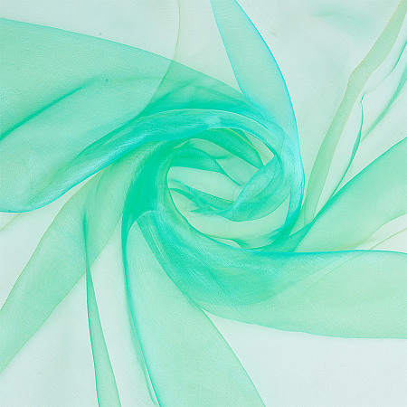 Polyester Organza Fabric DIY-WH0622-049B-1