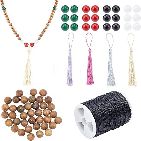 SUPERFINDINGS DIY Beaded Necklace Making Kits DIY-FH0004-49-1