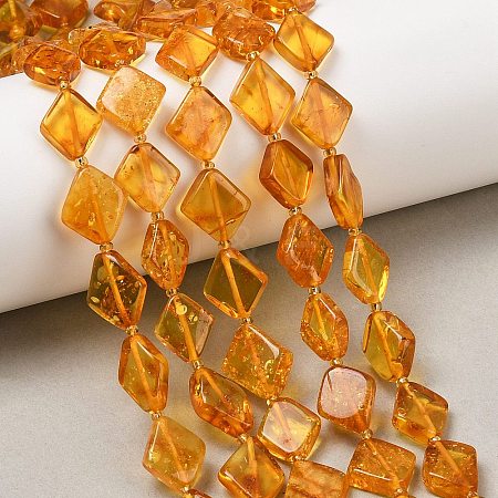 Natural Amber Beads Strands G-Z106-D01-02-1