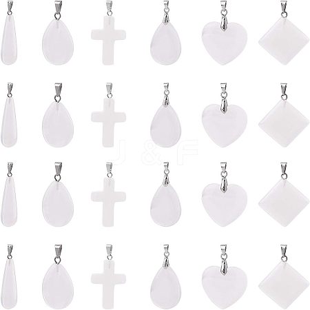 Opalite Pendants G-FH0001-09-1