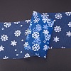 Snowflake Deco Mesh Ribbons OCOR-P010-G14-7