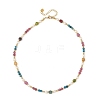 Gemstone & Natural Cultured Freshwater Pearl Beads Necklaces for Women NJEW-JN06518-01-3