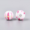 Handmade Porcelain Ceramic Beads PORC-Q005-03L-2