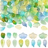 140Pcs 14 Styles Handmade Lampwork Pendants LAMP-YW0001-74-1