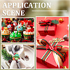Christmas Opaque Resin Decoden Cabochons RESI-SP0001-03-5