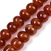 Dyed Natural Agate Beads Strands G-U030-A01-02-2