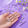 35pcs 7 style Alloy Bar Spacers FIND-FW0001-21-7