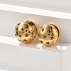 304 Stainless Steel Rhinestone Hoop Earrings EJEW-M041-01G-02-2