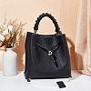 PU Imitation Leather Braided Bag Handles and Purse Drawstring FIND-WR0009-13-5