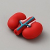 Viscera Food Grade Eco-Friendly Silicone Focal Beads SIL-CJC0007-16A-2