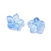 Dyed & Heated Glass Bead Caps X-GLAA-Z019-02N-2