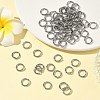 Tarnish Resistant 304 Stainless Steel Open Jump Rings STAS-E066-11-8mm-5