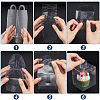 Transparent Plastic Gift Boxes CON-WH0086-044-3