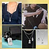 100Pcs 10 Styles Tibetan Style Alloy Pendants TIBEP-CJ0003-11-7
