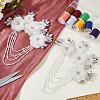 Flower Polyester Ornament Accessories DIY-WH0591-152-5