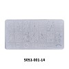 Polypropylene(PP) Nail Art Stamping Plates MRMJ-S051-001-14-2