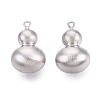 Brass Twister Clasps KK-Q074-14P-1