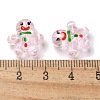 Christmas Handmade Lampwork Beads Strands LAMP-M021-02C-4