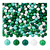 340Pcs 5 Colors Wood European Beads WOOD-PH0003-31-6