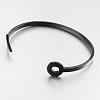 304L Stainless Steel Cuff Bangles LS-BJEW-F181-03B-1