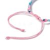 3Pcs 3 Style Plastic Braided Bead Bracelets Set BJEW-B065-08B-6