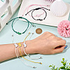 3 Sets 6Pcs 3 Styles Alloy Enamel Link Bracelets BJEW-TA0001-22-7