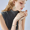 180Pcs 4 Styles Natural White African Opal & Flower Amazonite & Quartz Crystal Beads G-TA0003-14-8