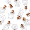 12Pcs 6 Styles Glass Bottle for Bead Containers BOTT-FS0001-05-2