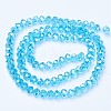 Electroplate Glass Beads Strands LS-EGLA-A034-T2mm-B14-2
