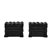 Musical Instrument Theme Resin Piano Bench Miniature Ornaments RE-CBA17C4-20C-1