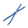 Twisted Nylon Cord Silder Bracelets DIY-B066-03P-11-1