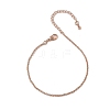 Brass Rolo Chain Bracelets for Women BJEW-G735-05RG-4