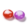 Two Tone Opaque Acrylic Beads SACR-I005-04C-2