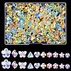 100Pcs 10 Styles Glass Charms GLAA-YW0004-66-1