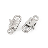 SHEGRACE Brass Lobster Claw Clasps XGR0098P-161P-2