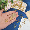 100Pcs Tibetan Style Alloy Pendants FIND-CA0010-59AG-3