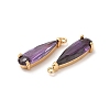 Real 18K Gold Plated Brass Pendant X-KK-B074-73G-02-2