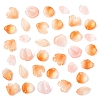 120Pcs 6 Styles Spray Painted Glass Pendants GLAA-FS0002-20-2